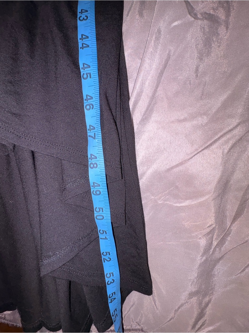RARE Cynthia Rowley 2X Black Hi Lo Maxi with shelf bra, adjustable straps - Picture 10 of 11